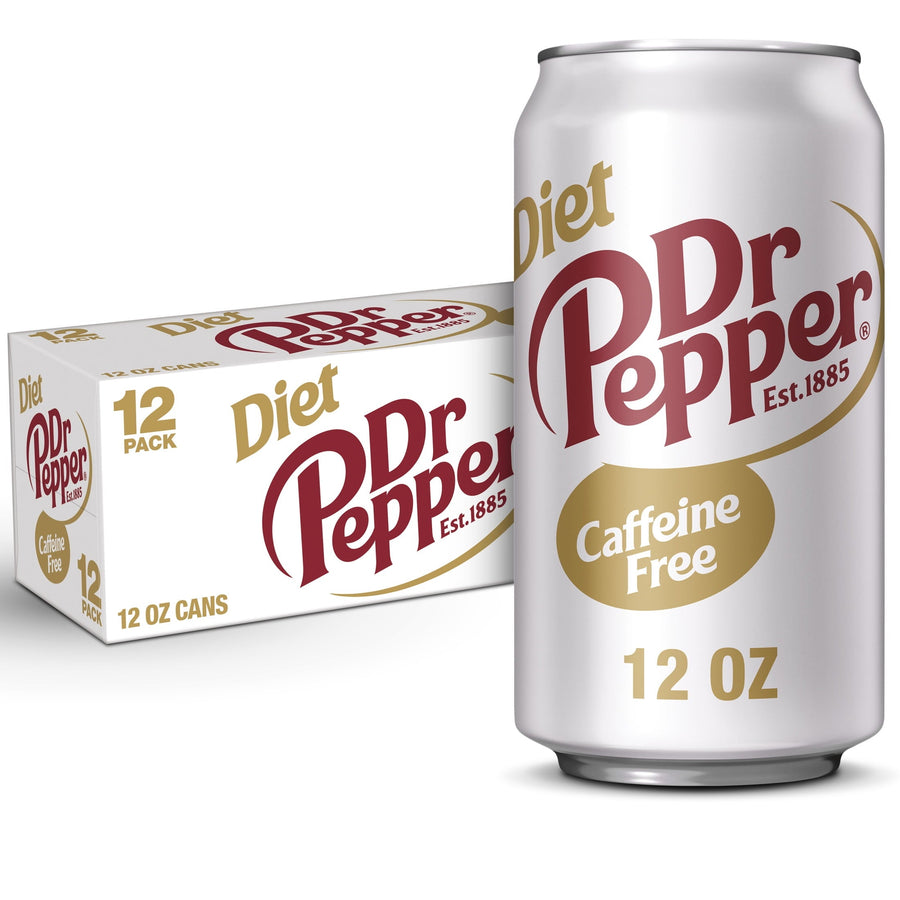 Caffeine Free Diet Dr Pepper Soda B3