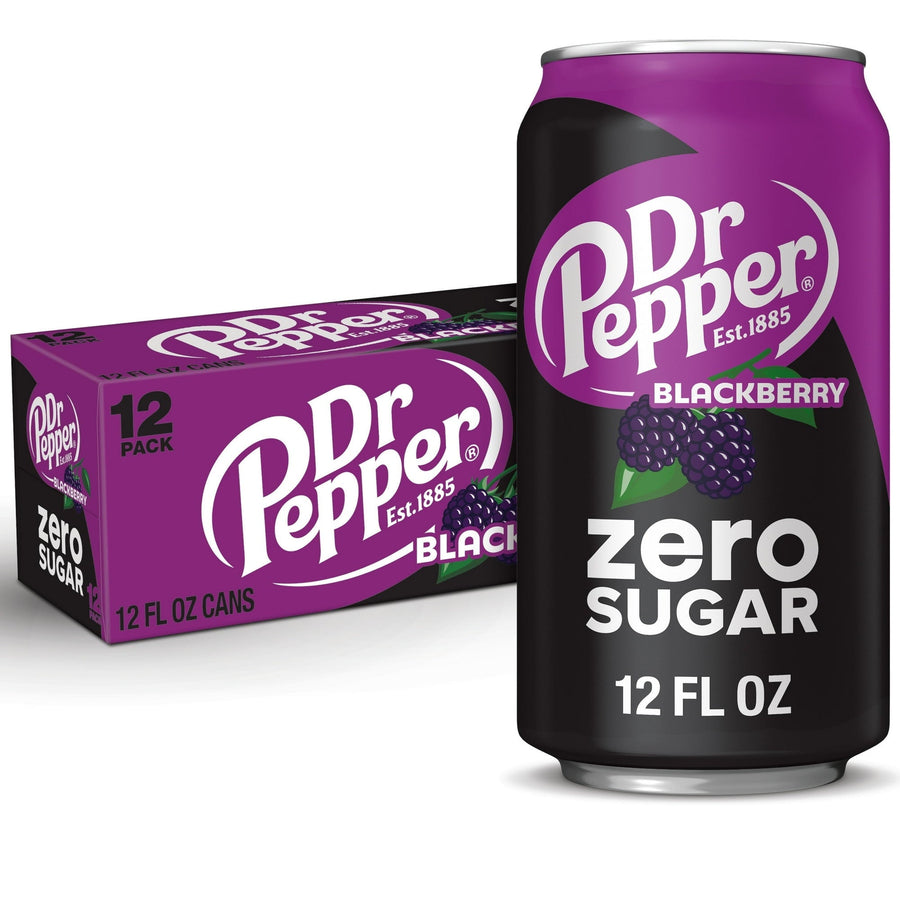 Dr Pepper Blackberry Zero Sugar Soda H2