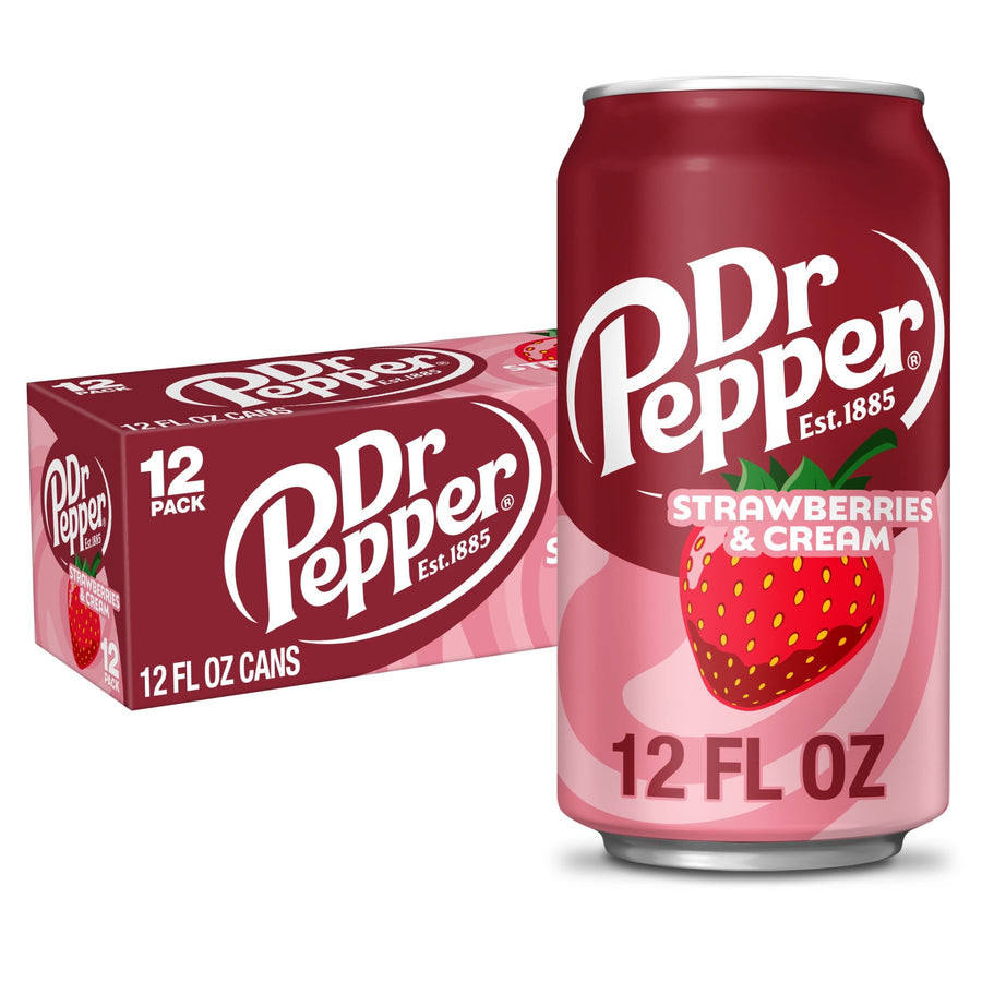 Dr Pepper Strawberries & Cream Soda R2